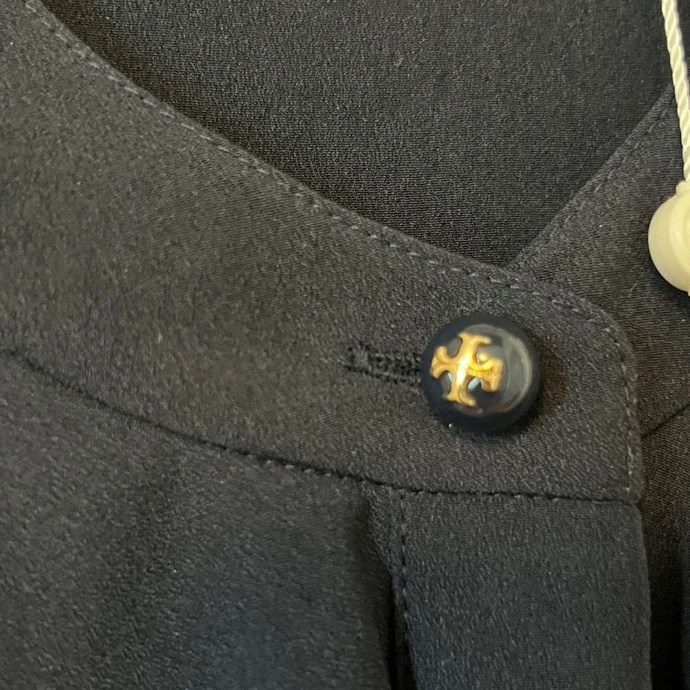 Tory Burch Jane Dress Navy Blue - Picture 4 of 5